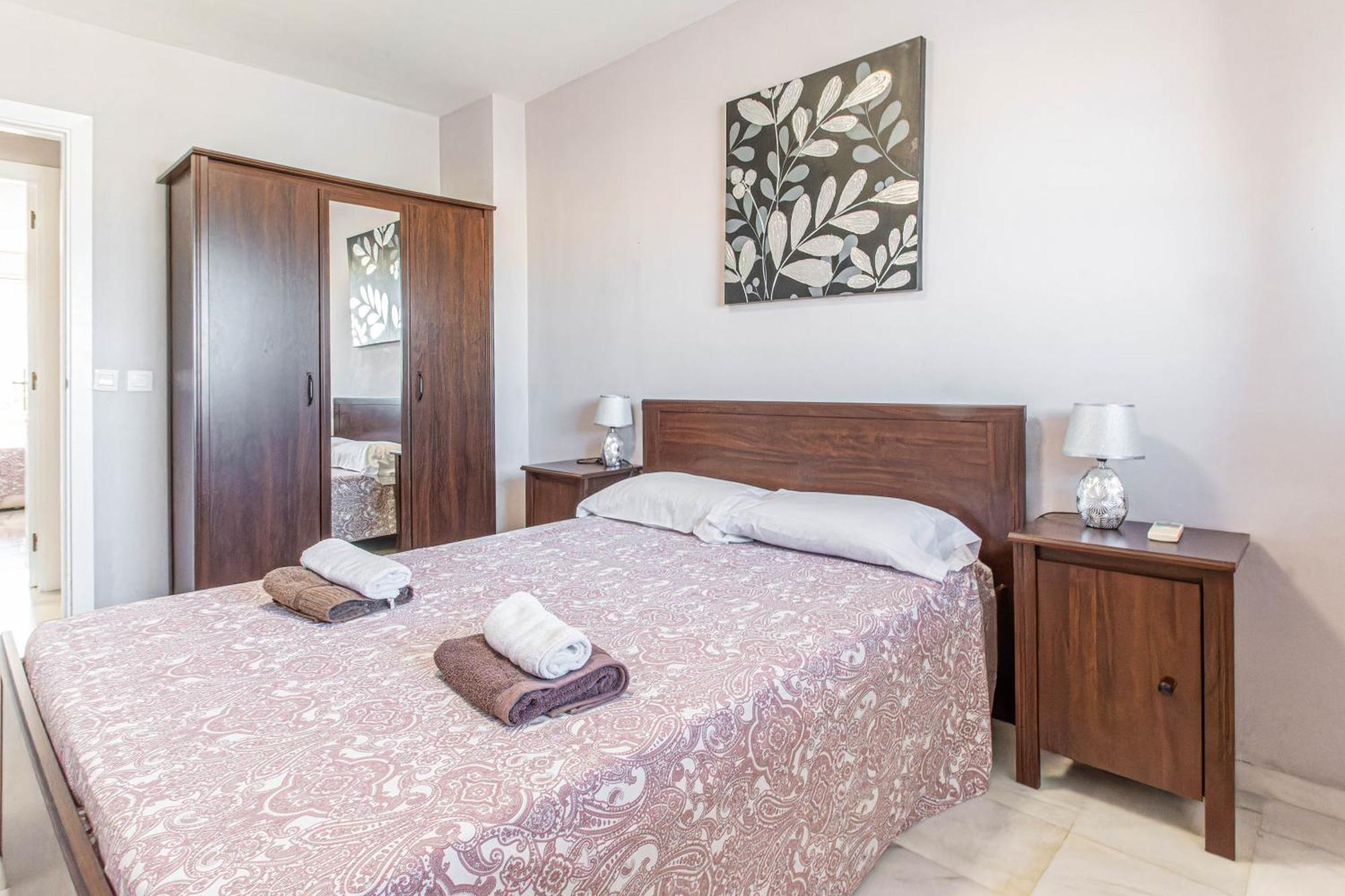 Comodo Y Tranquilo Alojamiento En El Complejo El Navegante Apartment Арона Екстериор снимка