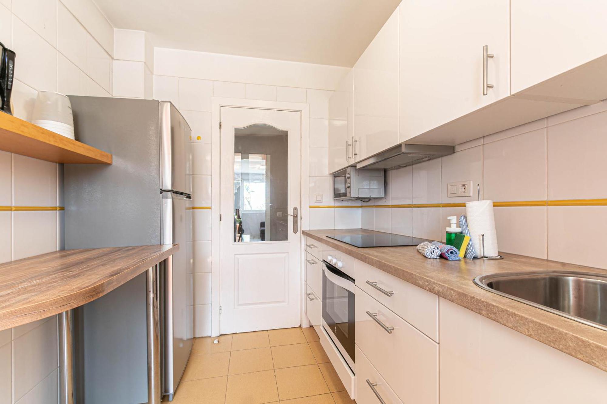Comodo Y Tranquilo Alojamiento En El Complejo El Navegante Apartment Арона Екстериор снимка